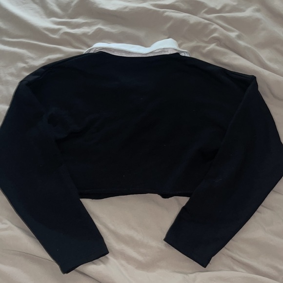 Playboy cropped long sleeve top - Picture 3 of 3